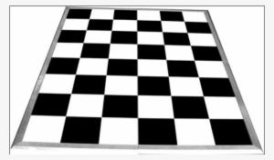 Dance Floor 12 X 12 Black And White - Pegboard In Small Kitchen #2941852