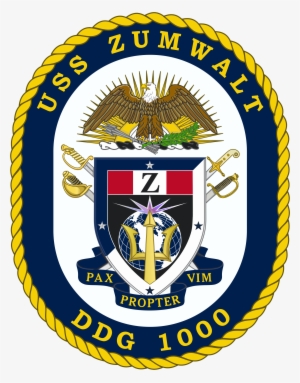 Uss Zumwalt Ddg-1000 Crest - Ddg 1000 Crest #2942449
