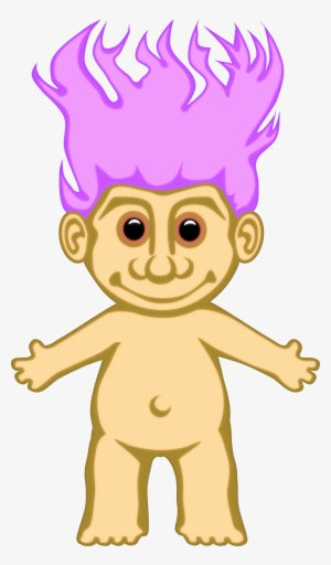 Purple Troll Doll Purple Troll Doll A Mohn Thing - Cartoon Troll Doll #2942654