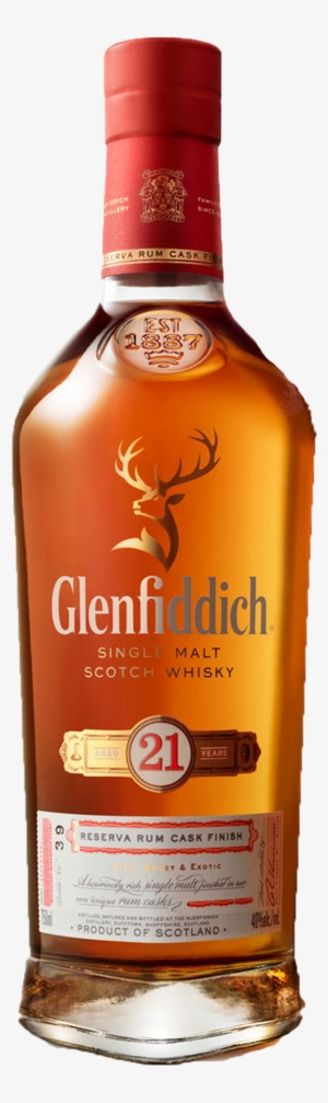 Glenfiddich 21 Year Old Gran Reserva Scotch Whisky #2943326