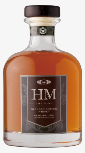 Hm The King Blended Scotch - Hm The King Whiskey #2943389