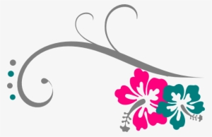Hibiscus Clipart Swirl - Hibiscus Clip Art #2943547
