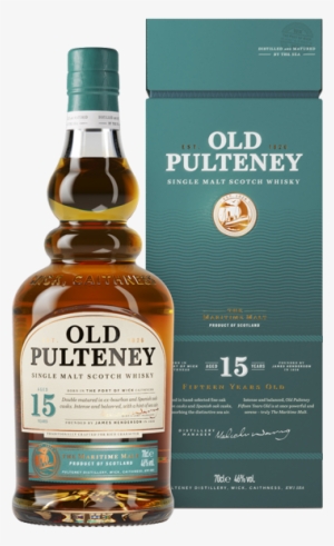 15 Years Old Single Malt Scotch Whisky - Old Pulteney Huddart #2943683