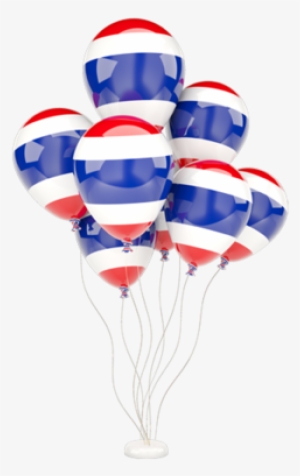 Illustration Of Flag Of Thailand - Thai Flag Balloon #2944259