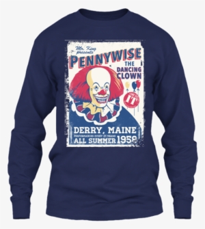 A Black T-shirt With The Shopify Logo - Pennywise T Shirt #2944383