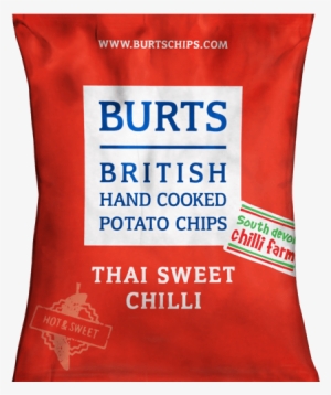 Burts Potato Chips Thai Sweet Chilli 150g - Burts Potato Chips Sea Salt #2944560
