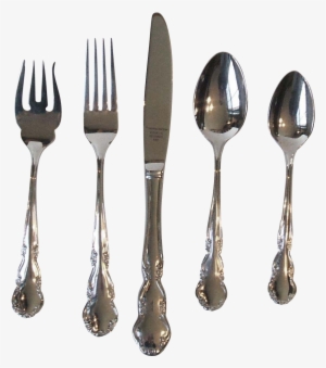 Reed And Barton Dickenson Five Piece Place Setting - Knife #2944688