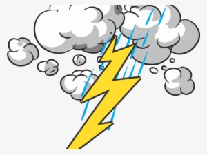 Thunder And Lightning Clipart - Thunder And Lightning Png #2945057