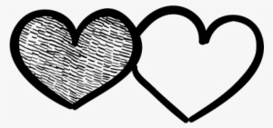 Two Hearts Vector - Heart #2945741