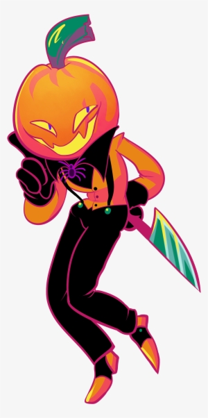 Pumpkin Head Sticker - Furniture #2946092