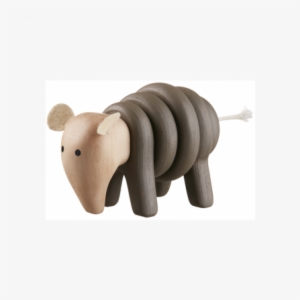 Kids Concept Mammoth Wooden Toy - Kids Concept Stapelfigur Mammut Neo Twist, Natur #2946219