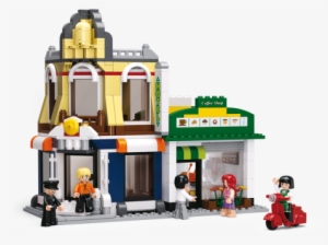 M38-b0575 - Sluban Construction M38-b0575 Cafe And Hotel Building #2946275