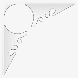 Flourish Three Corner 01 Png Images - Corner Designs For File #2946336