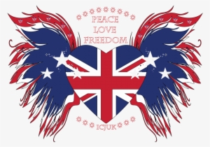 Savesave - Heart Union Jack #2946627