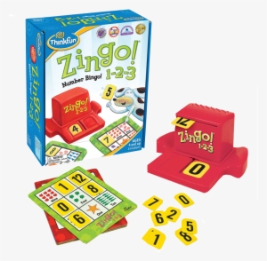Zingo 1 2 - Think Fun Zingo 1-2-3 Number Bingo #2947017