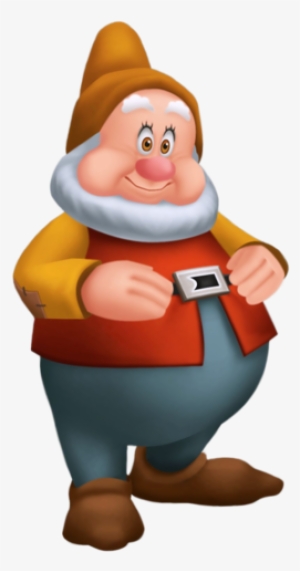 Happy Is One Of The Seven Dwarfs In Disney's 1937 Film - Snow White And The Seven Dwarfs Kingdom Hearts #2948029