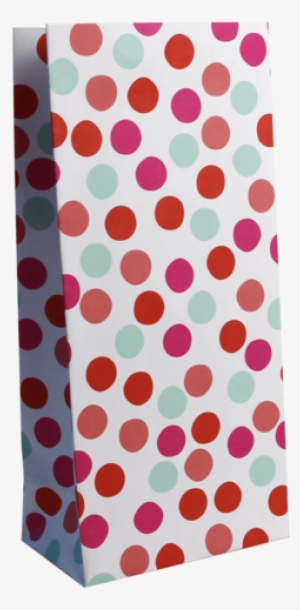 Kraft Paper Gift Bag - Polka Dot #2948980