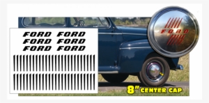 1946-47 Ford Cars / 1946 Trucks 8" Hub Cap Wheel Cover - Car #2949009