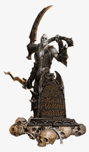 Can Swap Out The Skull Pile For A Normal Trophy Base - Design Toscano The Vampire Demon Tombstone Statue, #2949401