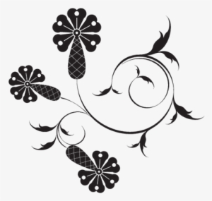 Floral Vine Black Vine Png #2949436