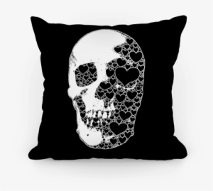 Heart Skull Pillow - She's Beauty She's Grace She Ll Punch You In The Face #2949588