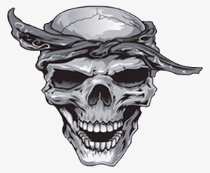Skull-098 - Gangster Skull Tattoos Designs #2949645
