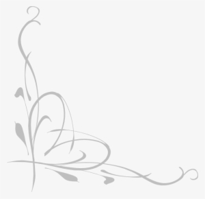 How To Set Use Grey Vine Clipart - Esquinas De Hojas Decoradas #2949648