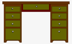 Home Decor, Desk, Furniture, Office, Cartoon - Meja Kartun Png #2949755