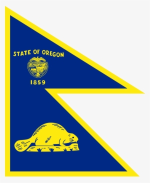 Redesignsoregon's Flag As A Double-pennant - Oregon State Flag #2949791
