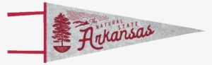 Arkansas Tree Pennant - Calligraphy #2949865