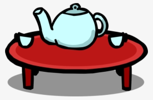 Red Coffee Table Sprite 002 - Coffee Table #2949870