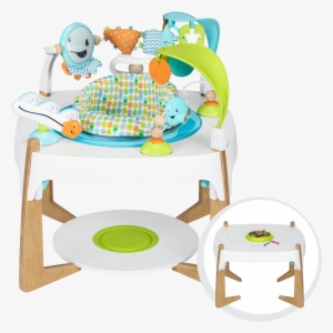 Gleeful Sea 2 In 1 Activity Center Art Table - Evenflo Exersaucer 2-in-1 Activity Centre #2950023