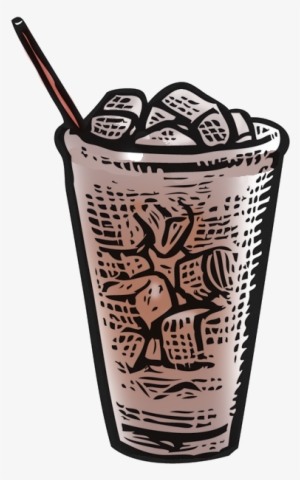 Hot Enough For A Nice Iced Coffee - Iced Coffee Illustration Png #2950210