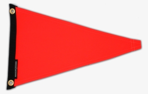 Orange Atv Pennant - Red Pennant #2950233