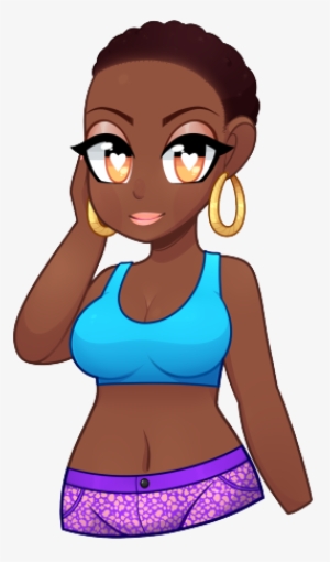 Renee Natural Look And Old School - Huniecam Studio Clothes #2950312