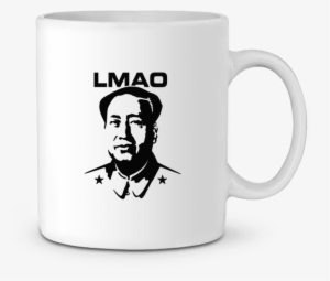 Mug En Céramique Lmao Mao Zedong Par Laundryfactory - Lmao Zedong Art #2950450
