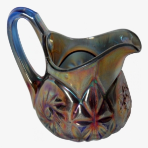 Riihimaki Finland Starburst Blue Creamer - Finland #2950713