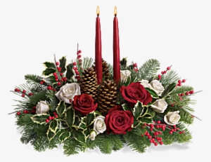 More Views - Christmas Flower Arrangements Centerpieces #2951020
