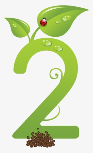Chiffre Végétale - Chiffre 1 Clipart #2951198