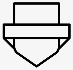 Shield Outlined Shape Vector - Formas De Escudos Em Branco #2951564