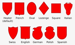 All Shapes Can Be Correctly Given A Bordure But Almost - Coat Of Arm Shapes #2951796