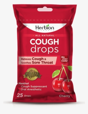 Cherry Cough Drops Pouch Is Free Of Artificial Color - Cough Drops Png #2952057
