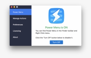 Upon Opening Power Menu, The App Will Automatically - Portable Network Graphics #2952102