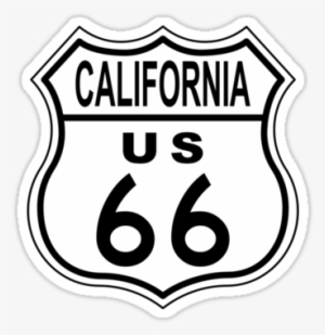 California Route 66 Tee - Route 66 Sign #2952371