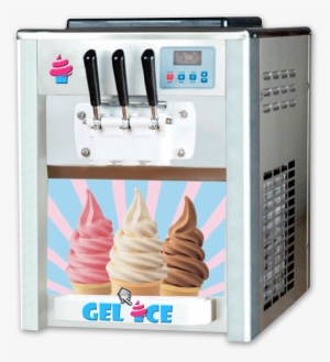 Maquina De Helado Suave Gel Ice De Acero Inoxidable - Machine Ice Cream Soft #2952859