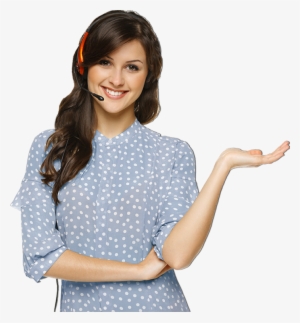 We Are Affordable Call Center Services - Call Center Woman Png #2953272