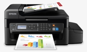 Impresora Epson L575 - Epson Workforce Et-4500 Ecotank All-in-one Inkjet Printer #2953523