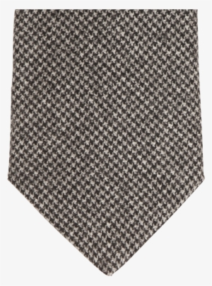 Houndstooth Wool Tie - Necktie #2954365