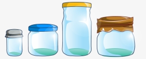 Plastic Bottles Clipart Plastic Jar - Empty Containers Clipart #2954520