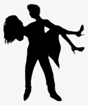 Silueta Sombra Pareja Amor Navidad - Sombra De Pareja Png #2954577